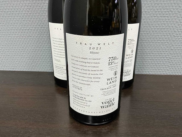 Von der vogelwaide frauwelt blanc 2021 (3x) - afbeelding 3 van  3