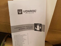 Vonroc dompelpomp sp506ac - afbeelding 2 van  6