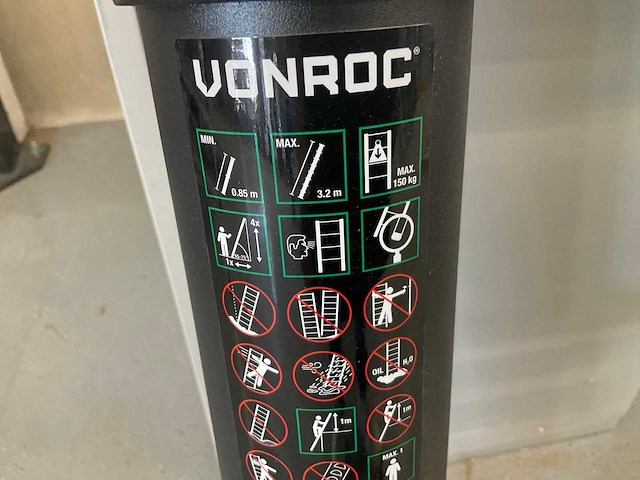 Vonroc telescoopladder - afbeelding 3 van  4