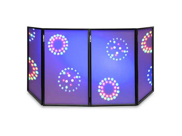 Vonyx foldable dj screen dj gear - afbeelding 1 van  2