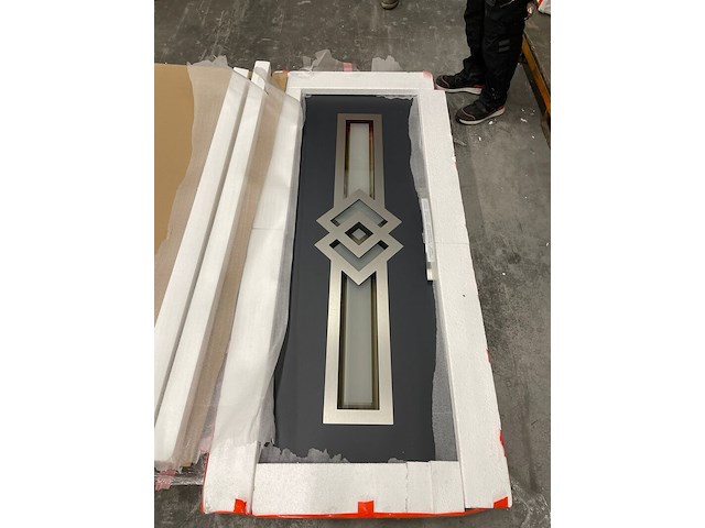 Voordeurpaneel polytec nederland, ral7015 - afbeelding 1 van  1