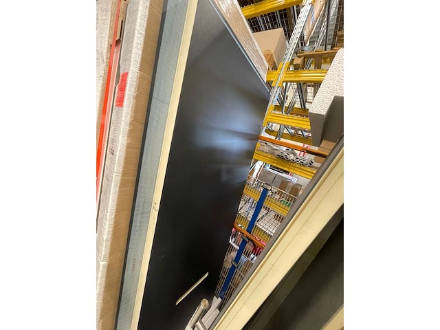 Voordeurpaneel polytec nederland, ral7021 - afbeelding 1 van  2