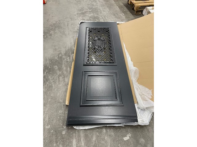 Voordeurpaneel polytec nederland, ral7021 - afbeelding 1 van  1