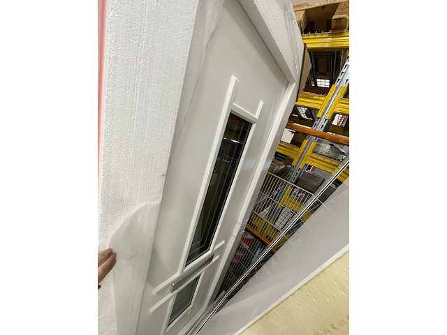 Voordeurpaneel polytec nederland, ral9010 - afbeelding 1 van  4