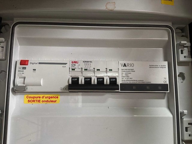 Voorgemonteerde zonnepaneel verdeelkast (2x) - afbeelding 3 van  7
