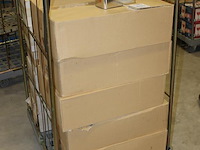Voorraad- / noot-blikken duyvis. 60 stuks in 5 dozen. - afbeelding 2 van  3