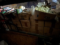 Voorraad auto-onderdelen o.a. remblokken, radiatoren, interieur/oliefilters + 12 meter legbordstelling - afbeelding 3 van  28