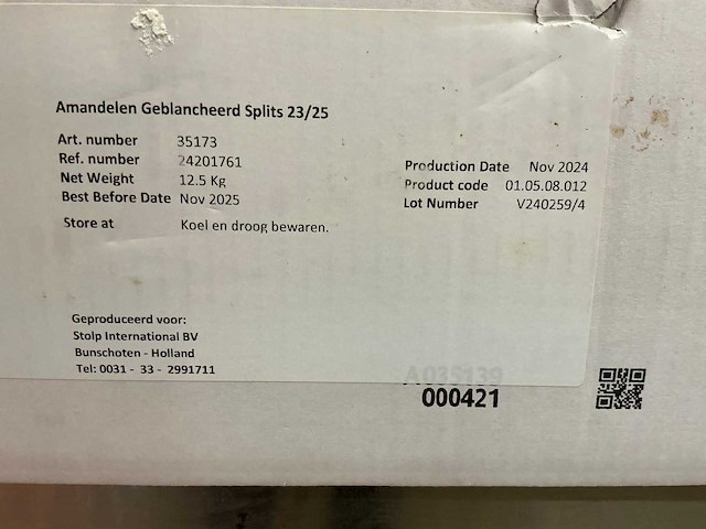 Voorraad bakkersgrondstoffen - afbeelding 4 van  10