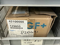 Voorraad kunststof bochten, sokken, moffen, kragen, t-stukken, eindkappen - afbeelding 39 van  61