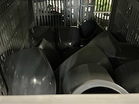 Voorraad kunststof bochten, sokken, moffen, kragen, t-stukken, eindkappen - afbeelding 46 van  61