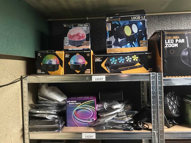 Voorraad magazijn geluid / licht - afbeelding 5 van  21