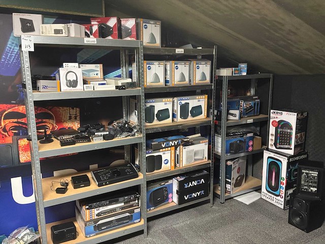 Voorraad magazijn geluid / licht - afbeelding 1 van  21