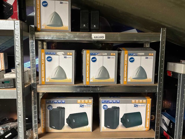 Voorraad magazijn geluid / licht - afbeelding 18 van  21