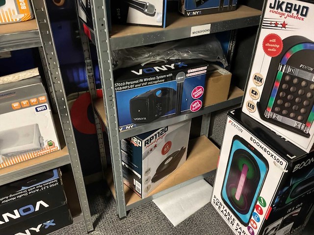 Voorraad magazijn geluid / licht - afbeelding 21 van  21