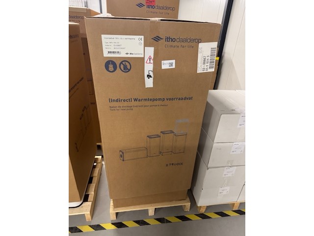 Voorraadvat voor warmtepomp, wpv 150l 3g - afbeelding 2 van  3