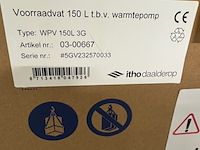 Voorraadvat voor warmtepomp, wpv 150l 3g - afbeelding 3 van  3