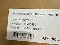 Voorraadvat voor warmtepomp, wpv 270l 3g - afbeelding 3 van  6