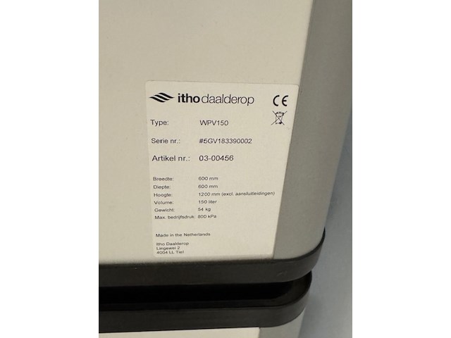 Voorraadvat , wpv 150 - afbeelding 2 van  3