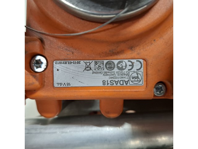 Voorruit demontage machine, fein, superwire adas 18, oranje - afbeelding 8 van  11