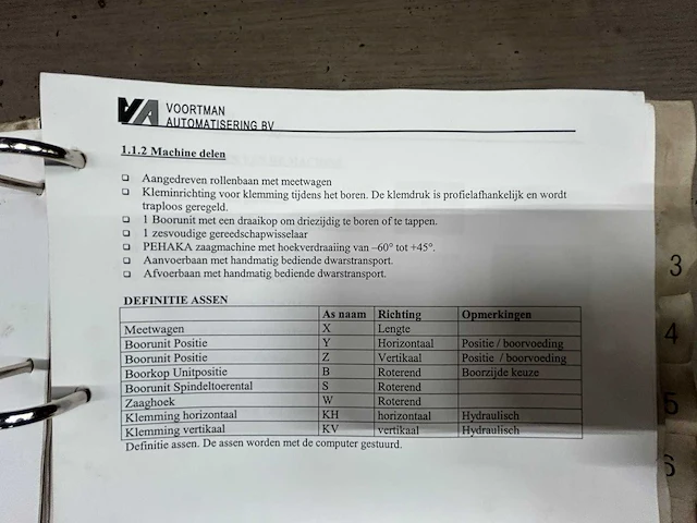 Voortman - 2000 - v613a - boor- en zaaglijn - afbeelding 49 van  59