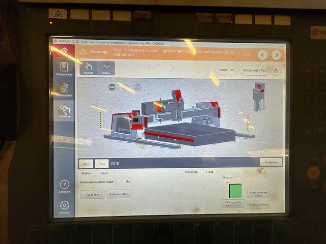 Voortman - 2019 - v310 - plaatbewerkingsmachine plasma bevel en boorunit - afbeelding 21 van  21