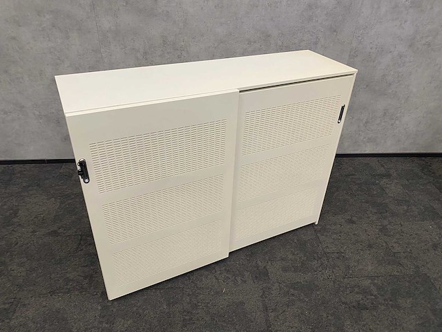 Voortman - akoestische stalen schuifdeurkast met sleutel - afbeelding 6 van  9