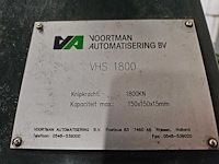 Voortman - vhs + vps 1800 - overige pons- en stansmachines - afbeelding 13 van  16