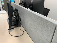 Voortman duo werkplek met 2 x interstuhl bureaustoel en 2 x ladeblok - afbeelding 2 van  10