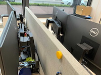 Voortman duo werkplek met 2 x interstuhl bureaustoel en 2 x ladeblok - afbeelding 5 van  13