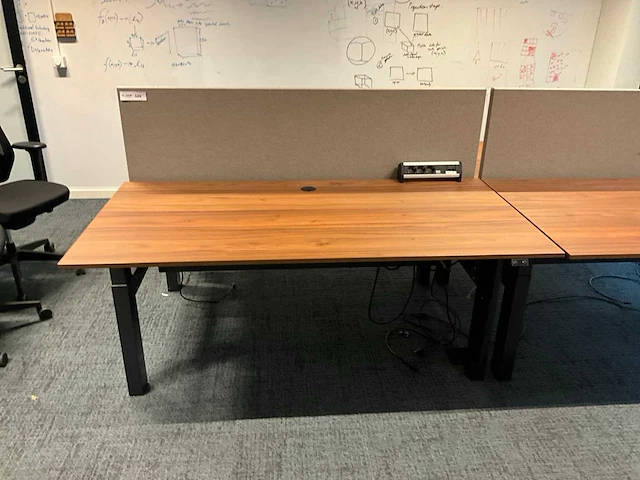 Voortman elektrisch duo zit-sta bureau (2x) - afbeelding 3 van  6