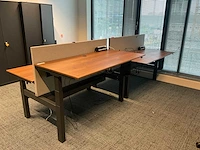 Voortman elektrisch duo zit-sta bureau (2x)