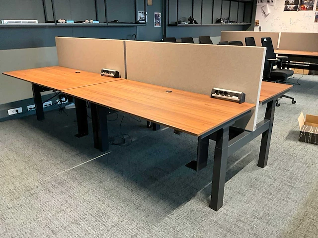 Voortman elektrisch duo zit-sta bureau (2x) - afbeelding 2 van  4
