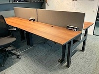 Voortman elektrisch duo zit-sta bureau (2x)