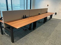 Voortman elektrisch duo zit-sta bureau (3x)