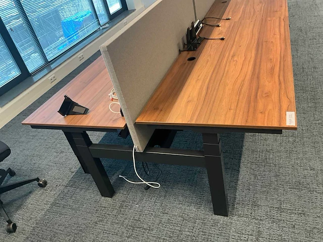 Voortman elektrisch duo zit-sta bureau (3x) - afbeelding 3 van  10