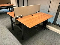 Voortman elektrisch duo zit-sta bureau (3x) - afbeelding 4 van  7