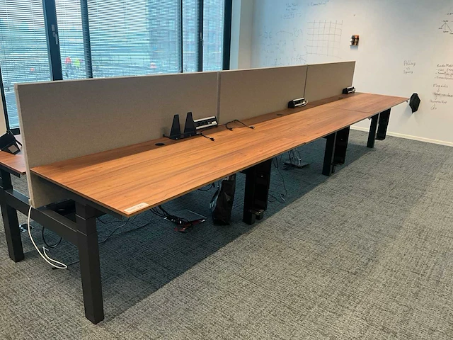 Voortman elektrisch duo zit-sta bureau (3x) - afbeelding 1 van  10