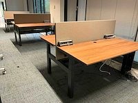Voortman elektrisch duo zit-sta bureau (3x)