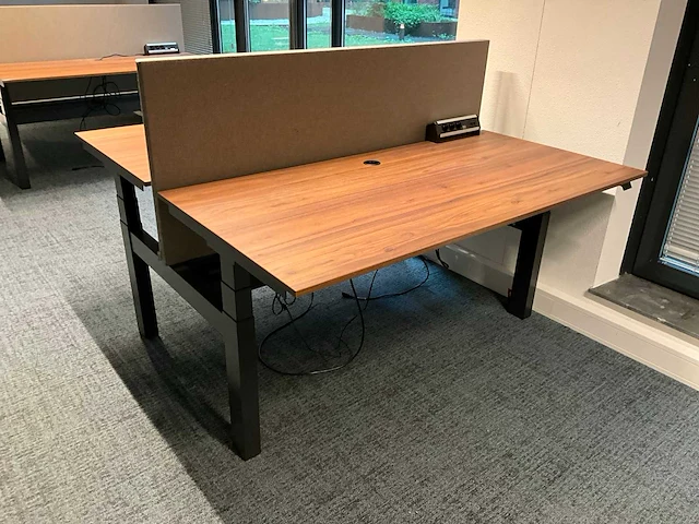 Voortman elektrisch duo zit-sta bureau (3x) - afbeelding 4 van  7