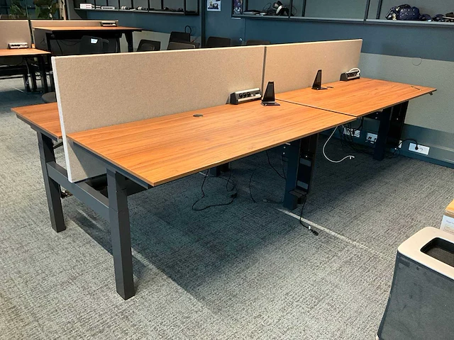 Voortman elektrisch duo zit-sta bureau (4x) - afbeelding 4 van  4