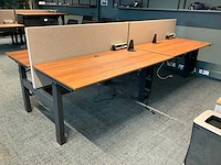 Voortman elektrisch duo zit-sta bureau (4x) - afbeelding 4 van  4