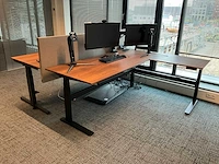 Voortman elektrisch zit-sta bureau (2x) - afbeelding 2 van  4