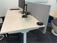 Voortman werkplek met interstuhl bureaustoel en ladeblok - afbeelding 3 van  9