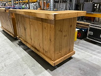 Voorzetbar blank hout led 5 meter - afbeelding 4 van  5