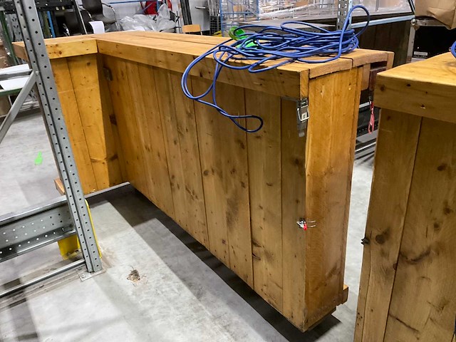 Voorzetbar blank hout led 5 meter - afbeelding 5 van  5