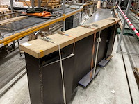 Voorzetbar donker hout 3 meter - afbeelding 3 van  3