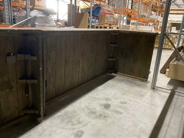 Voorzetbar donker hout led 5 meter - afbeelding 2 van  4