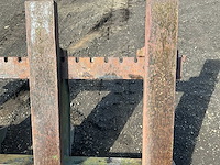 Vorkenbord 2000mm passend hitachi voorzetapparatuur - afbeelding 2 van  6