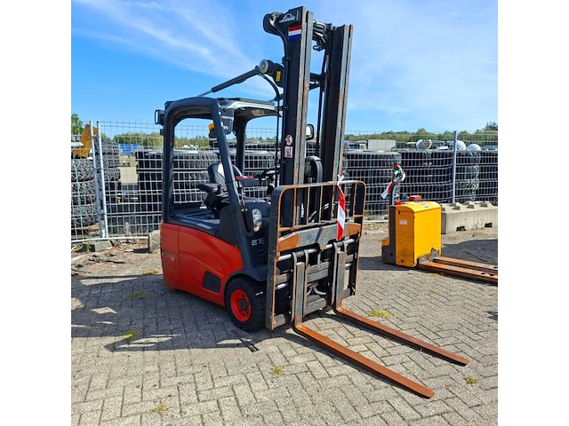 Vorkheftruck, linde motrac, e16c, 2009 - afbeelding 3 van  9