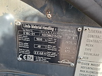 Vorkheftruck, linde motrac, e16c, 2009 - afbeelding 7 van  9